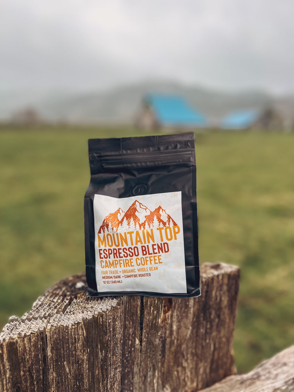 Mountain Top Espresso Blend Campfire Coffee - Whole Bean